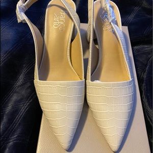 FrancoSarto heel slingback